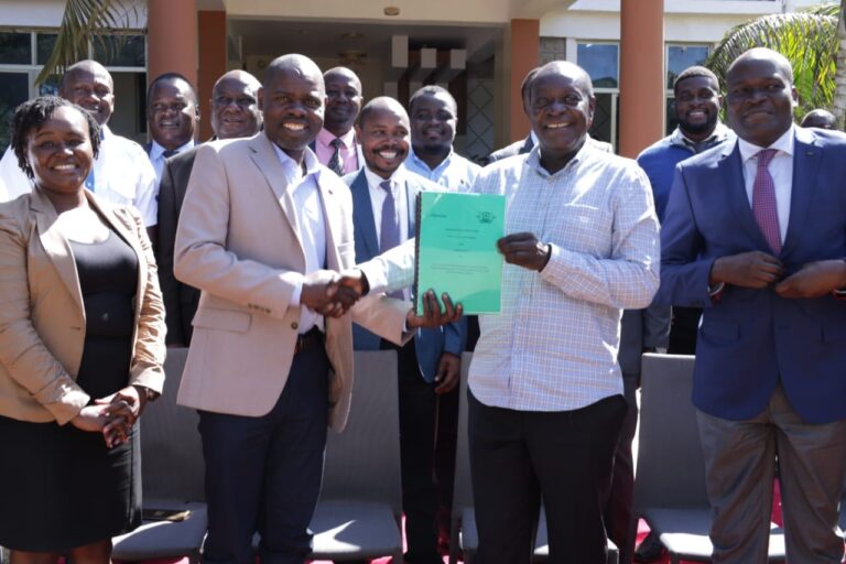 Ottichilo Moves to Boost Digitization in Revenue Management, Signs MoU with Safaricom