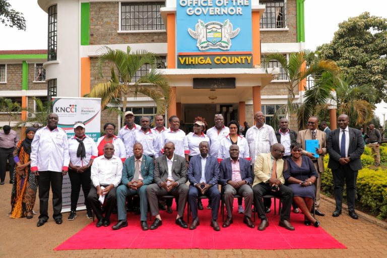 Vihiga Governor Hosts KNCCI President, Signs MoU to Foster Businesses Locally